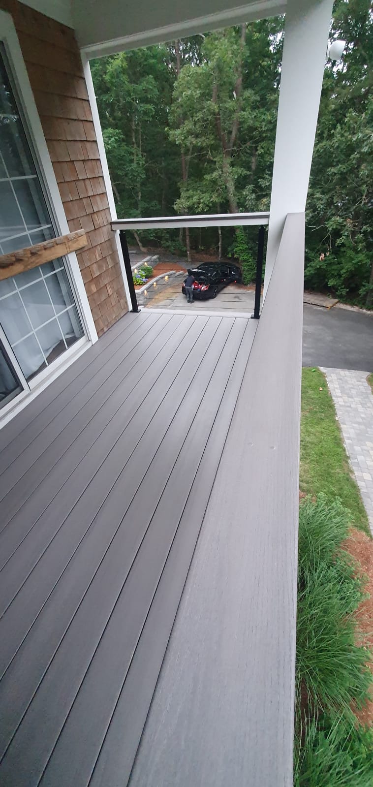 Custom Deck Construction Project 7