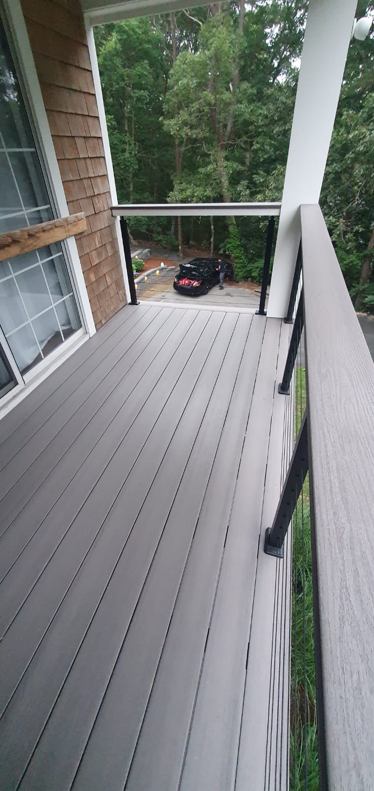 Custom Deck Construction Project 8