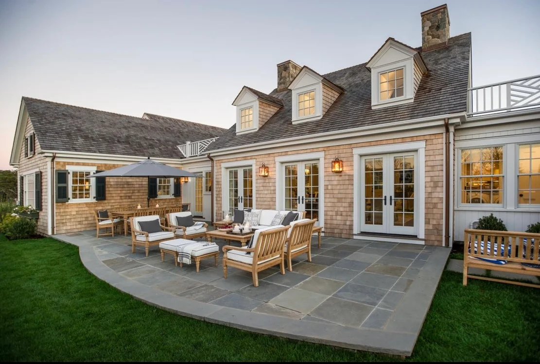 Luxury Cape Cod landscape project delivered by Roberts LDC