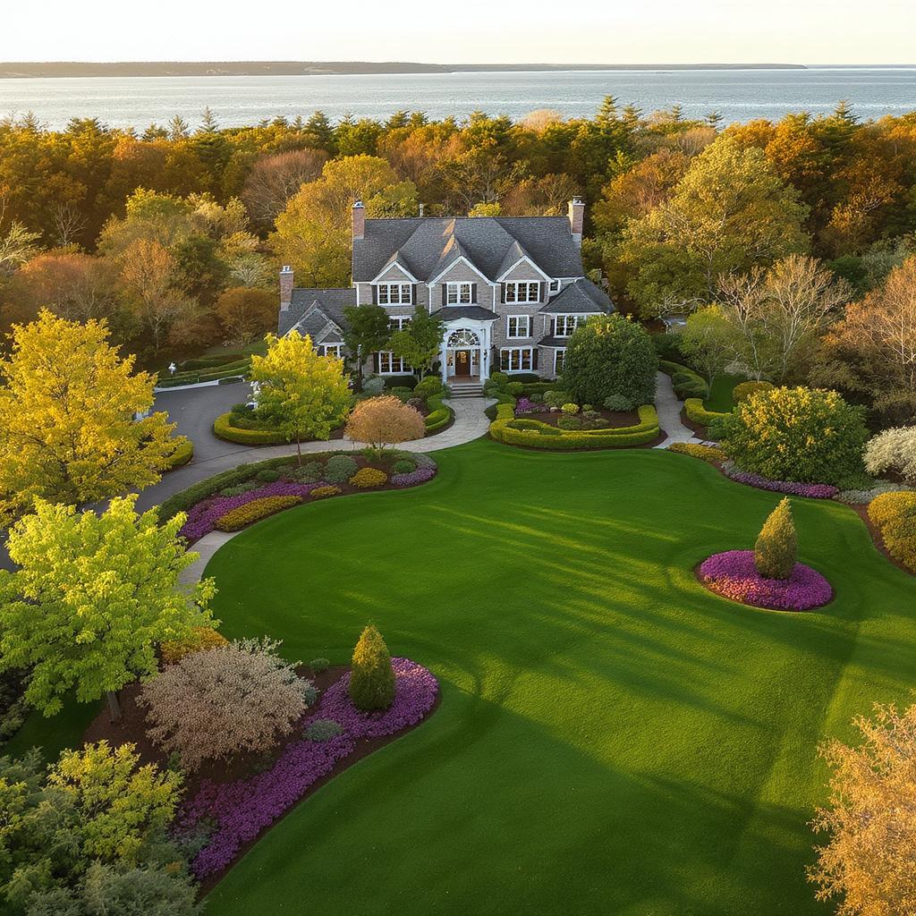 Stunning Aerial Landscape Design